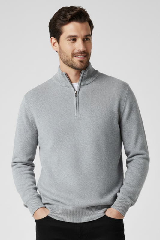 Pull zippé