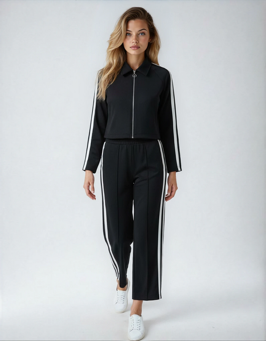 Ensemble Isla Comfort - costume noir stylé